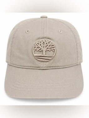 Timberland Stone Beige Embroidered Tree Cap